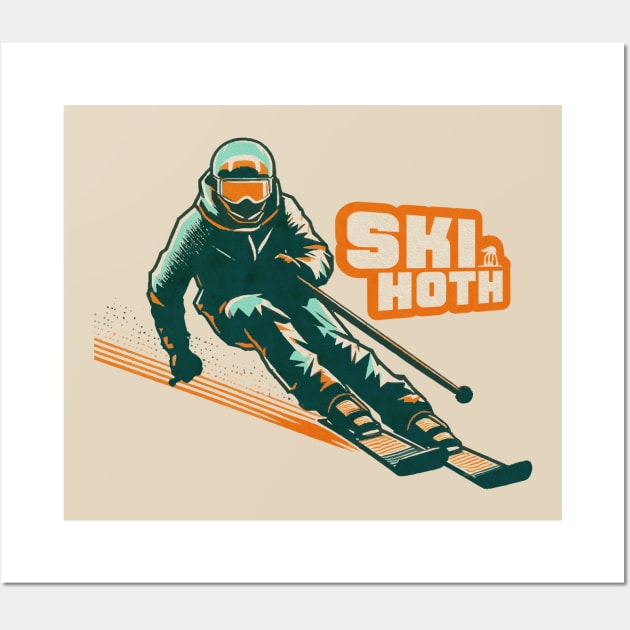 Ski Hoth Wall Art by Nostalgia Avenue